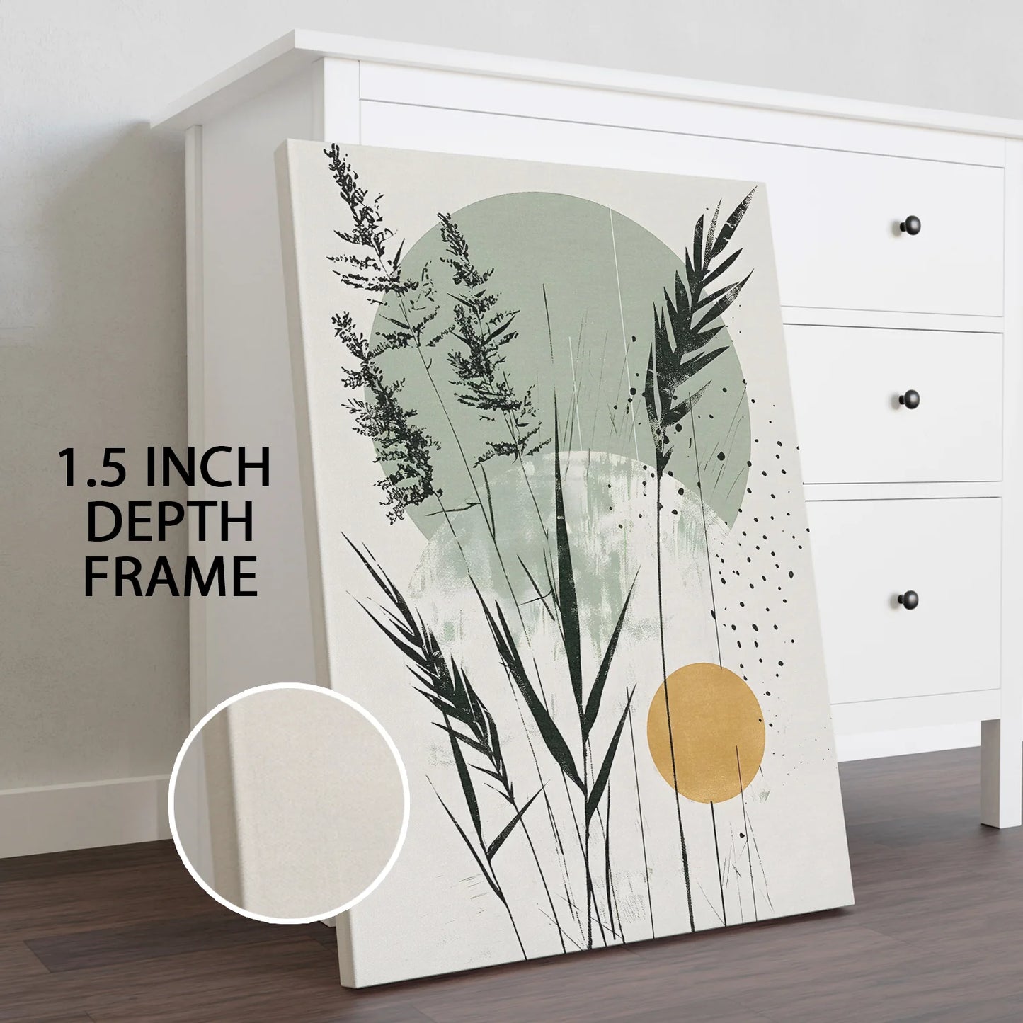 Minimal Canvas Boho Wall Art Painting