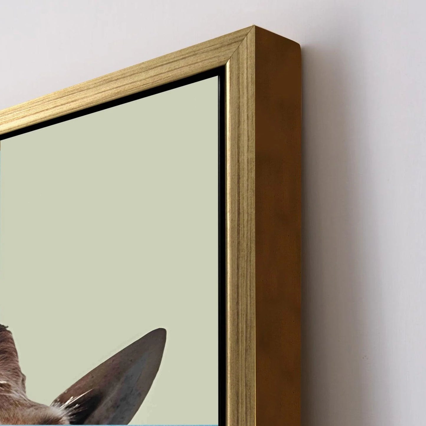 Giraffe Wildlife Canvas Wall Painting