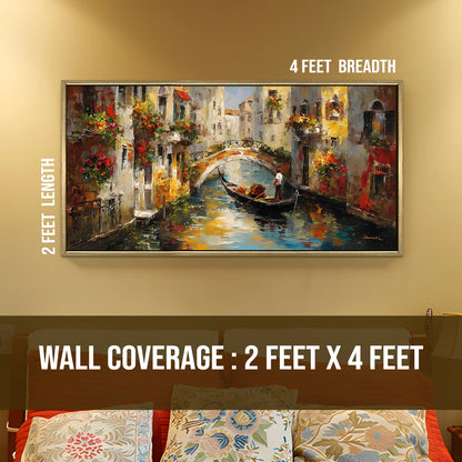 Vintage Canvas Wall Painting For Bedroom