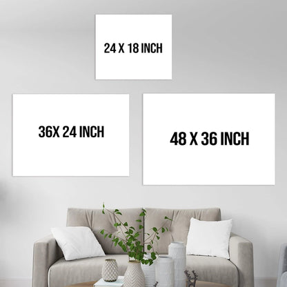 Bear Wildlife Canvas Wall Painting For Decoration