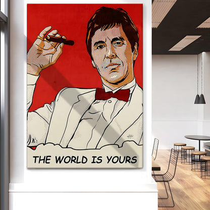 Tony Montana Frames Canvas Wall Art for Home