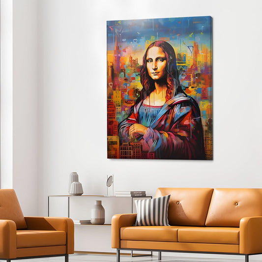 Mona Lisa canvas wall art painting