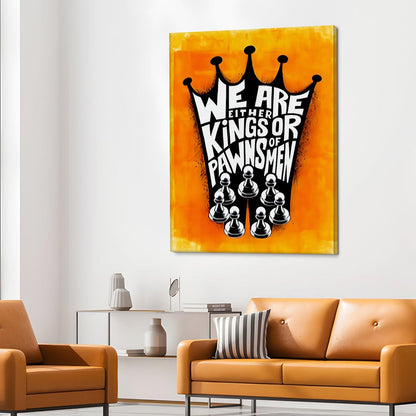 Motivational Canvas Wall Art for Restaurants