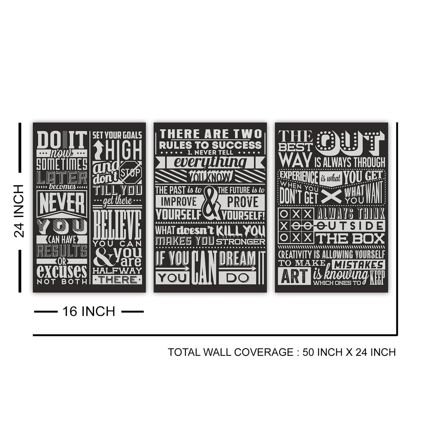 Black and White Canvas Wall Art Painting For Hotel Wall Decoration