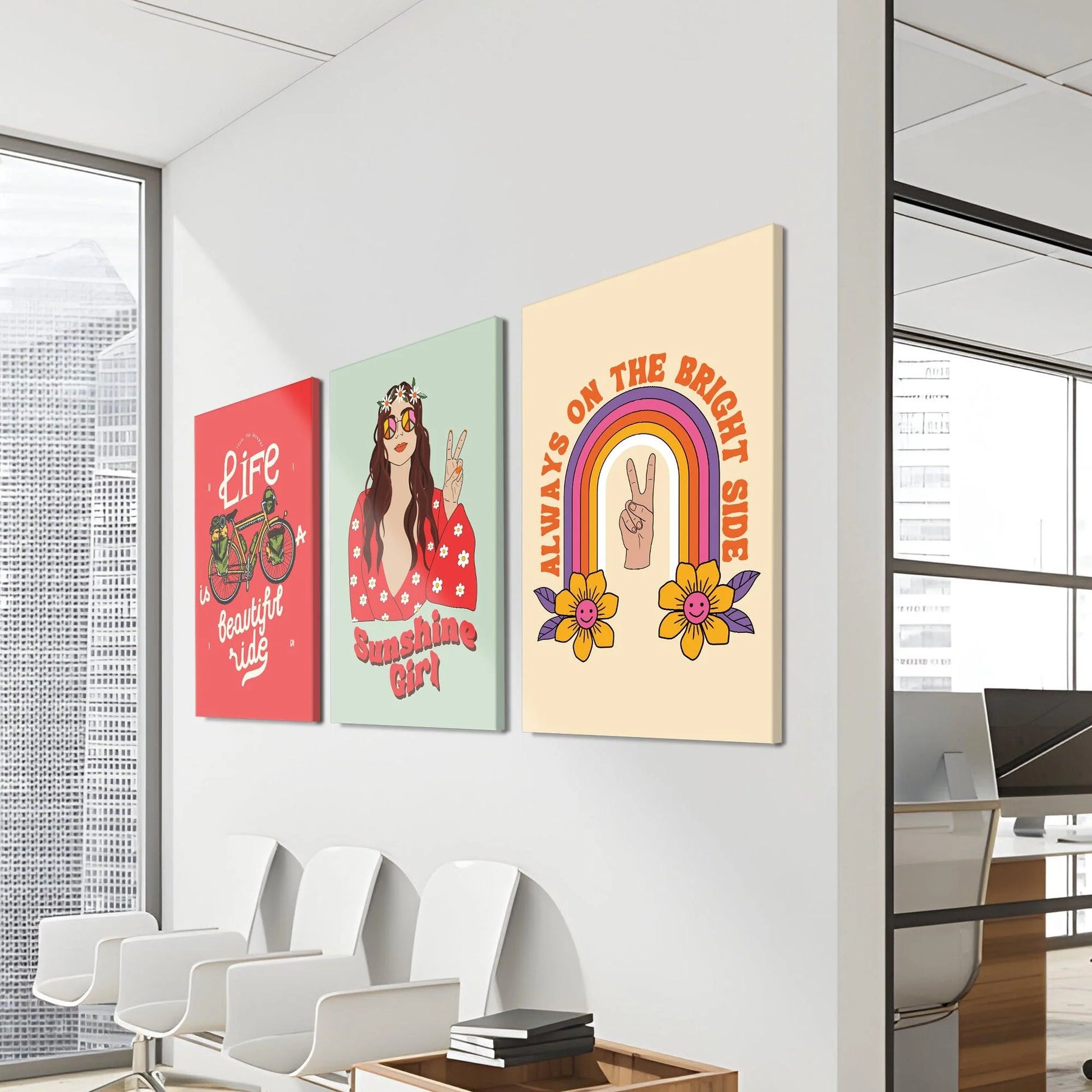 Boho And Chic Canvas Wall Art Painting