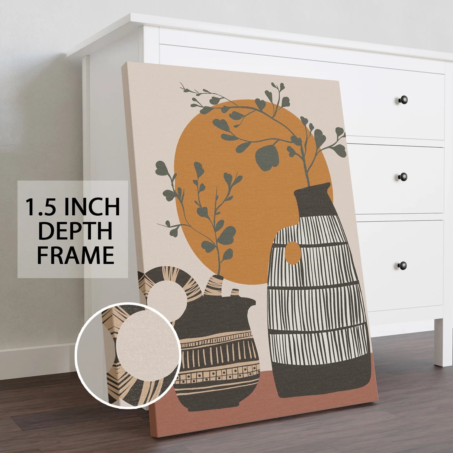 Boho And Chic Canvas Wall Art Painting 