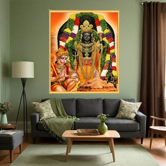 Lord Ram Canvas Wall Painting 
