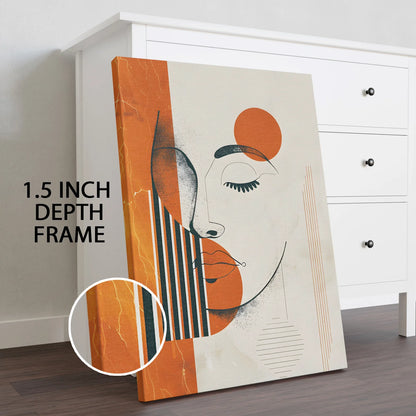 Minimal Boho Canvas Wall Art Painting 