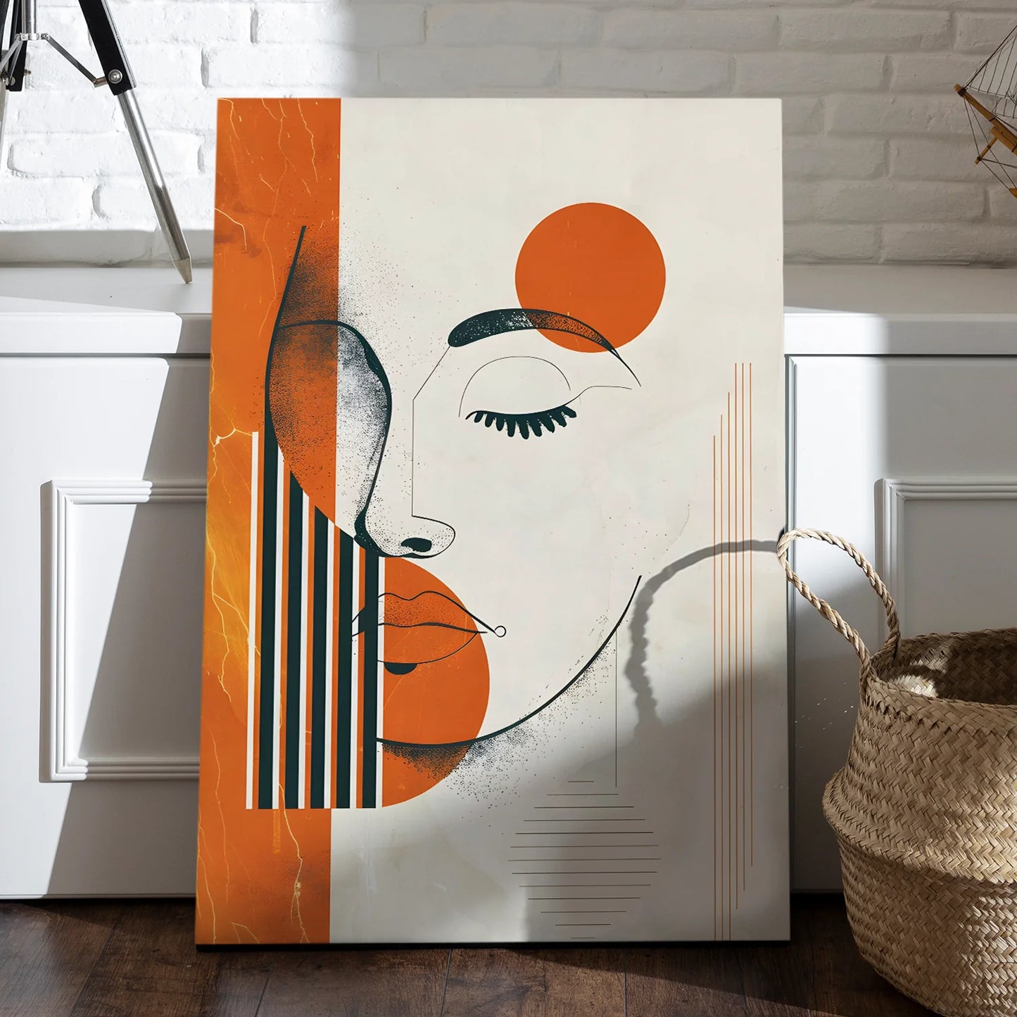 Minimal Boho Canvas Wall Art Painting 