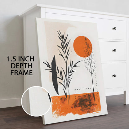 Minimal Canvas Boho Wall Art Painting