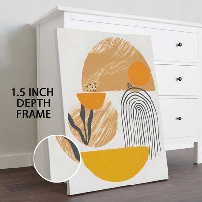 Minimal Canvas Boho Wall Art Painting