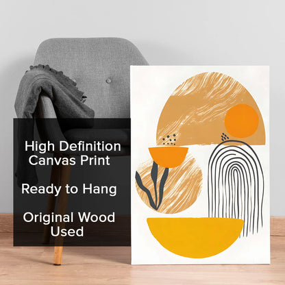 Minimal Canvas Boho Wall Art Painting