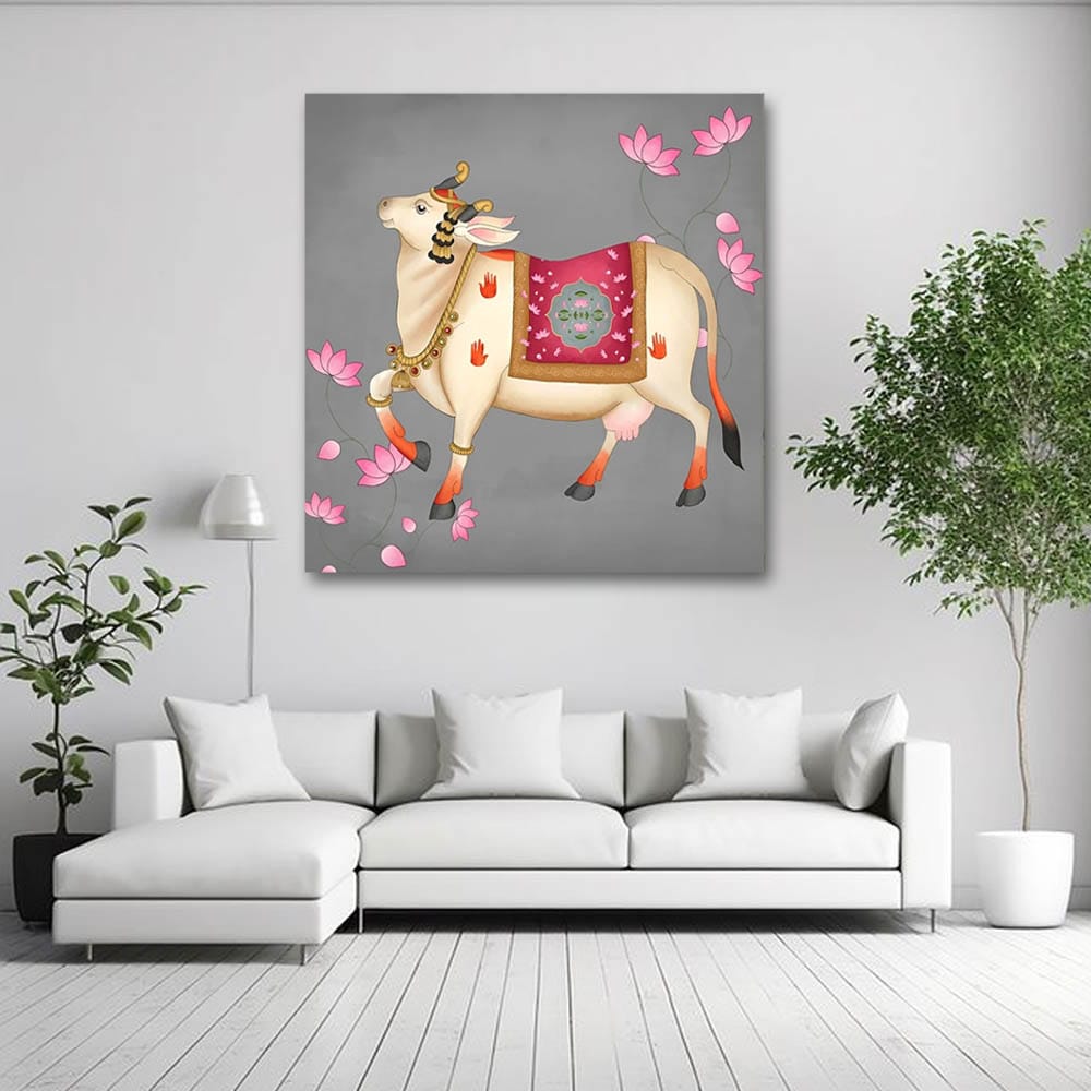 Pichwai Canvas Wall Painting 