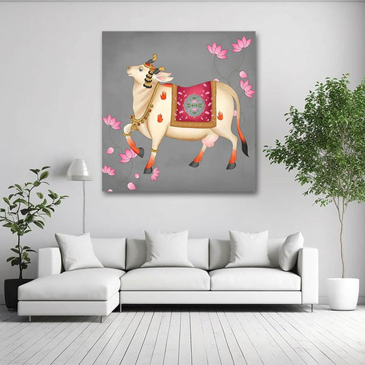 Pichwai Canvas Wall Painting 