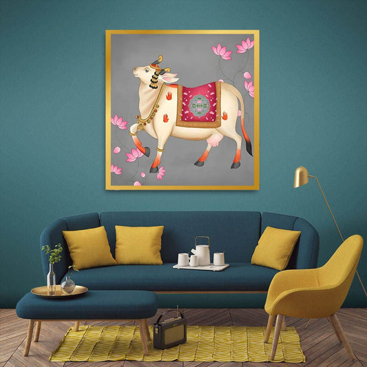 Pichwai Canvas Wall Painting 