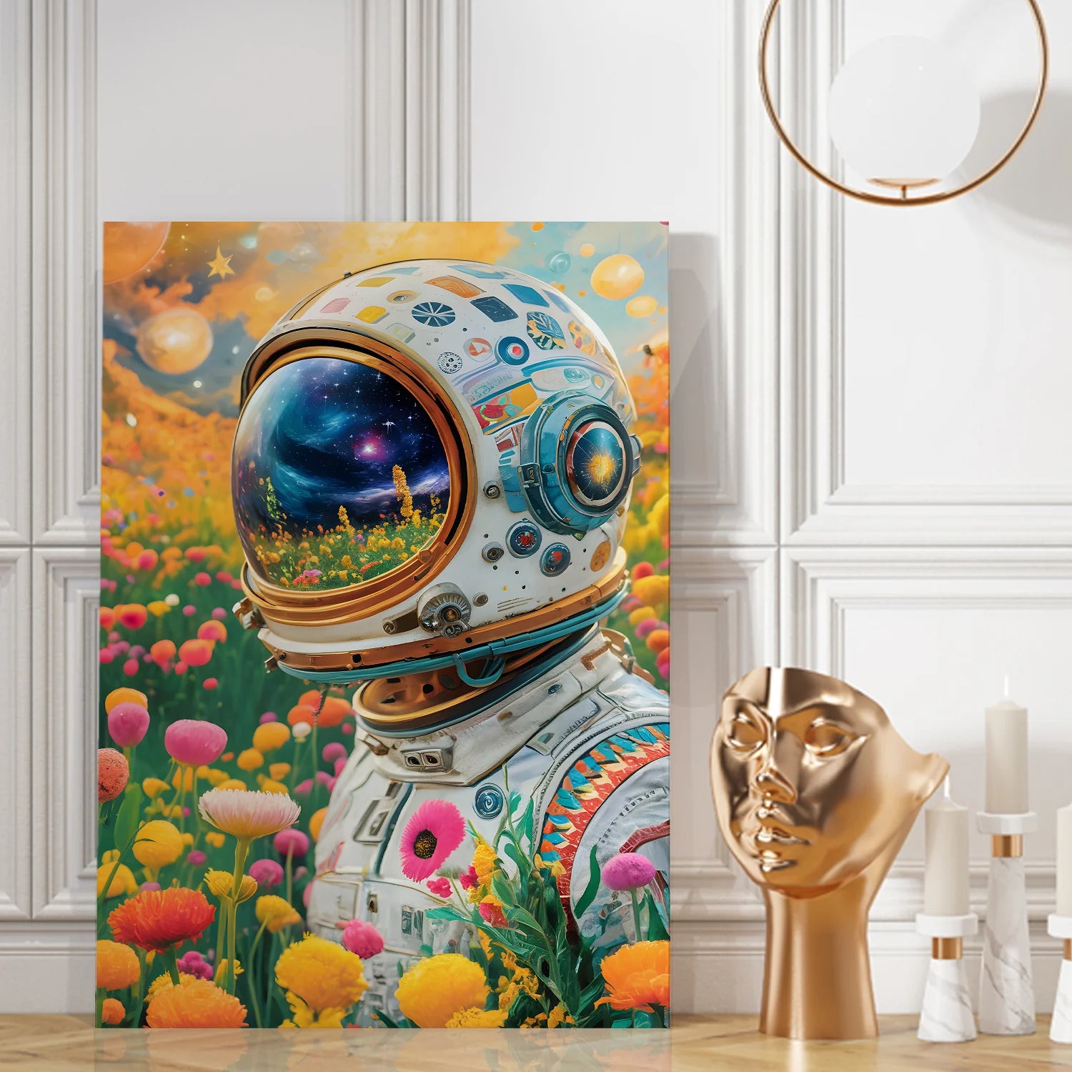 Space Canvas Wall Painting forHome And Hotel Decor