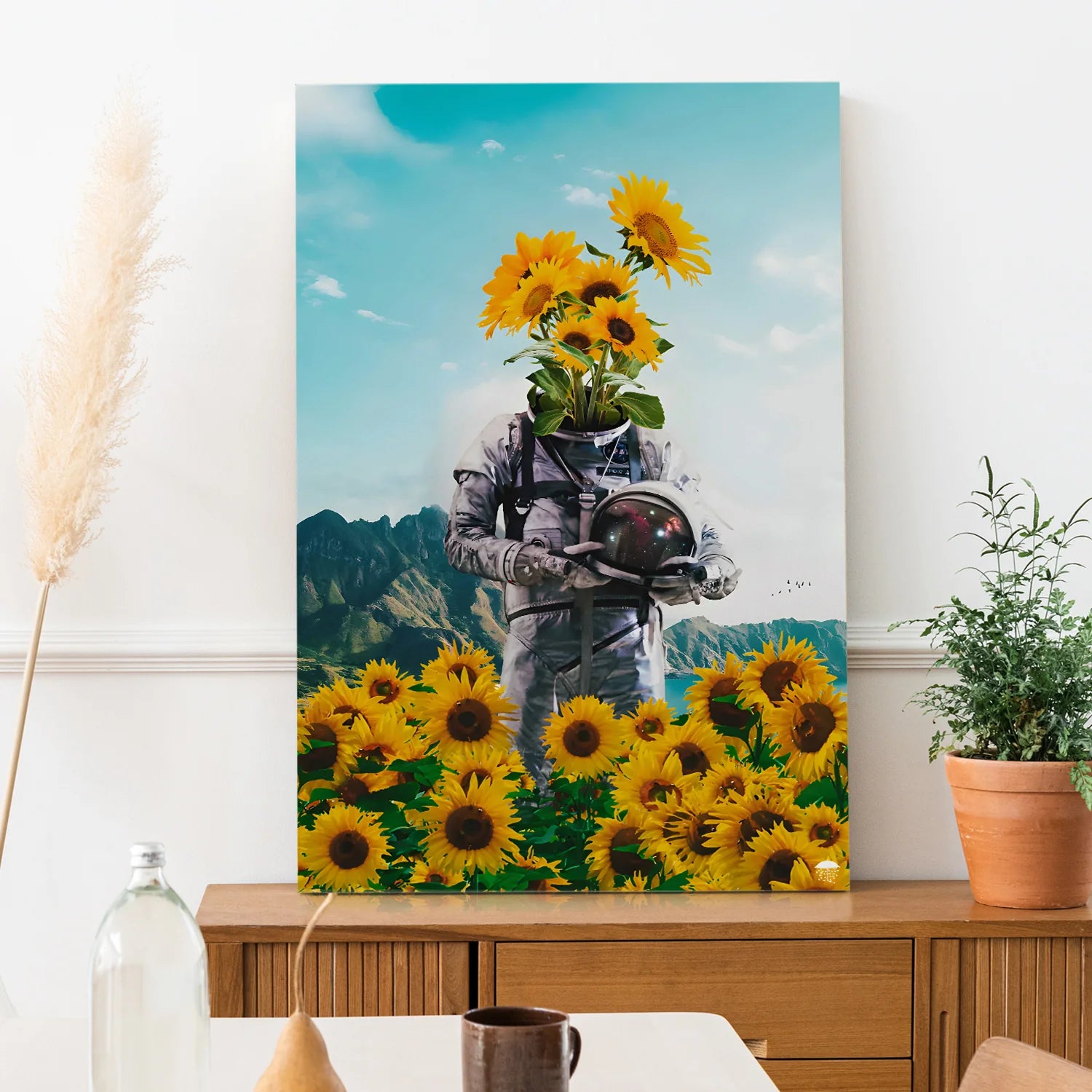 Space Canvas Wall Painting for Modern Home And Hotel Decor