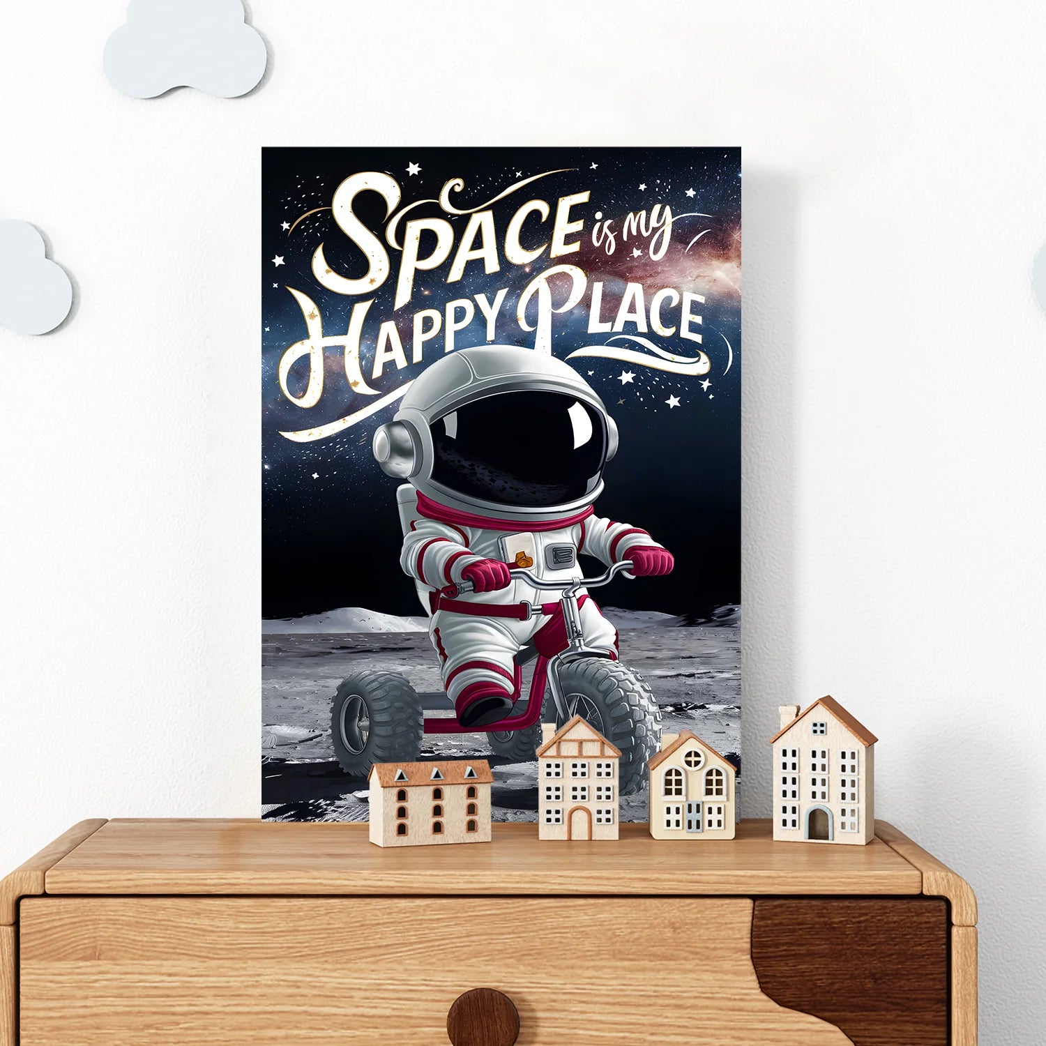 Space Canvas Wall Painting for Modern Home and Office Décoration