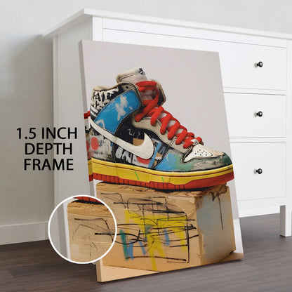 Urban Sole – Graffiti-Inspired Sneaker Art