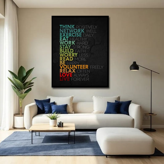Inspirational Canvas Wall Art