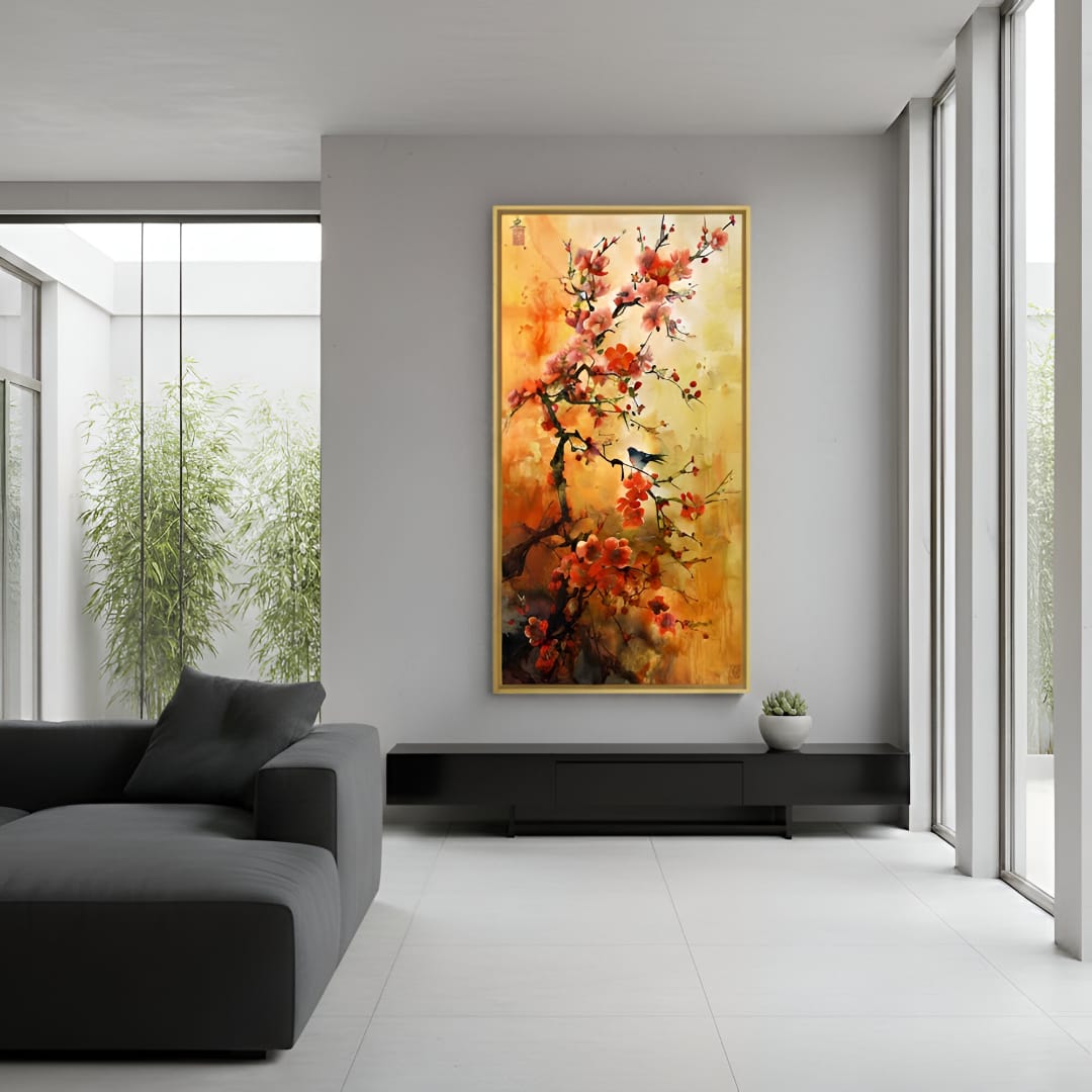 Japanese Blossom Canvas Wall Art
