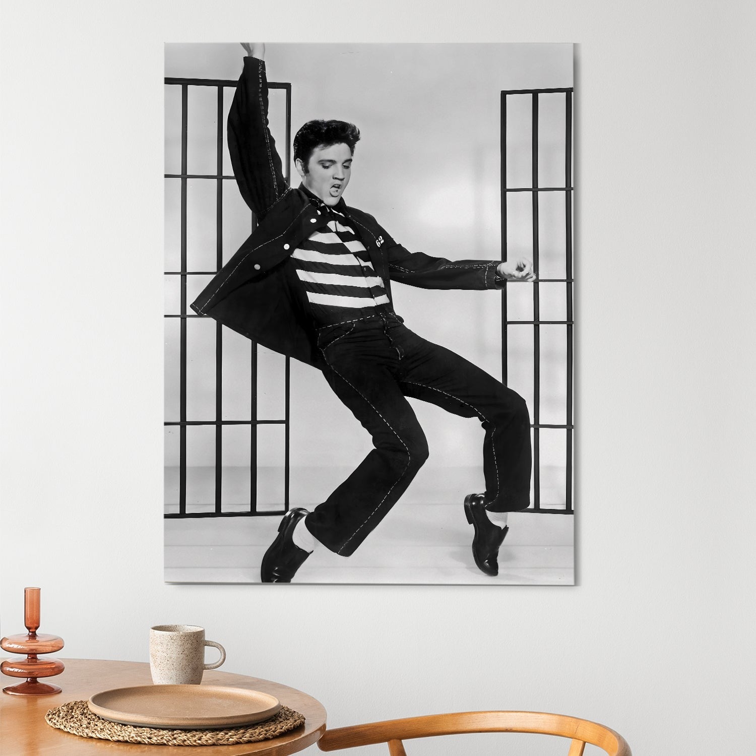 Elvis Presley Jailhouse Rock Wall Art