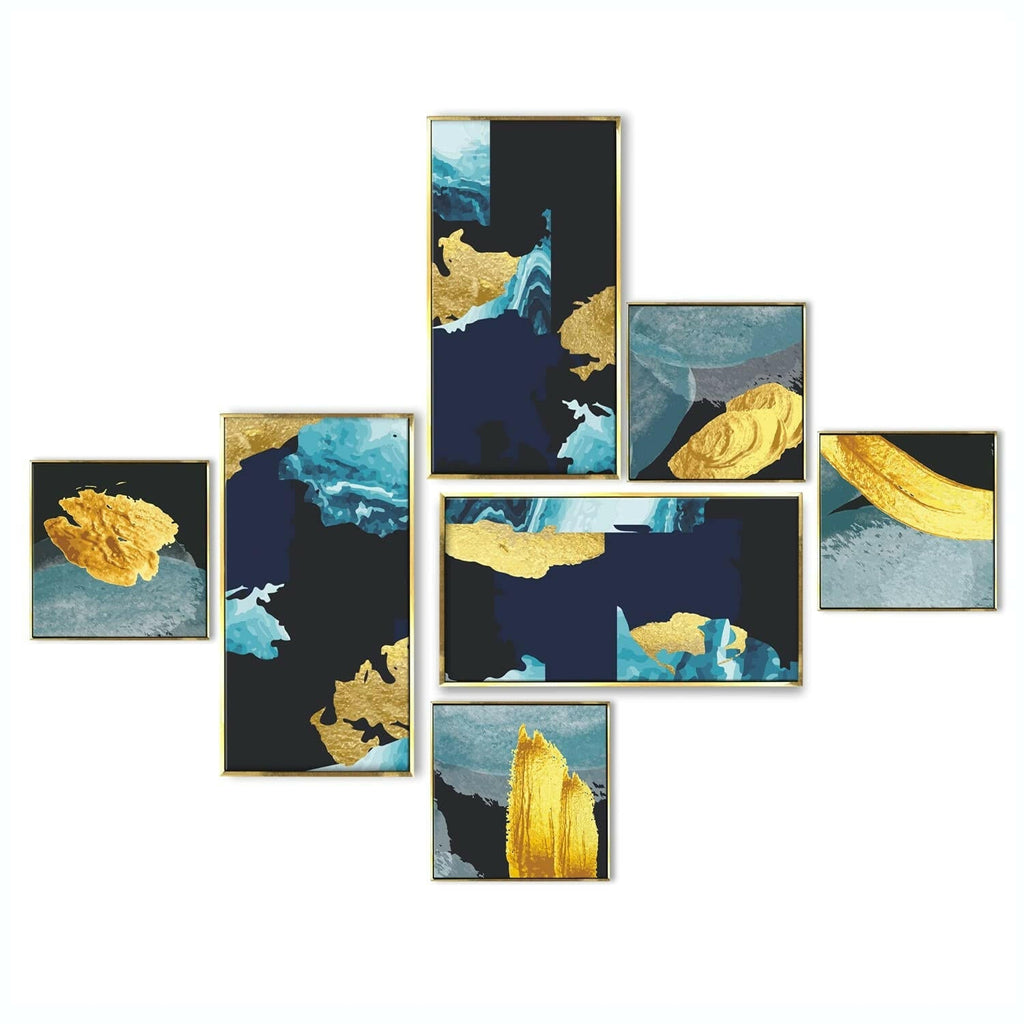 Abstract Floating Canvas Wall Art Painting