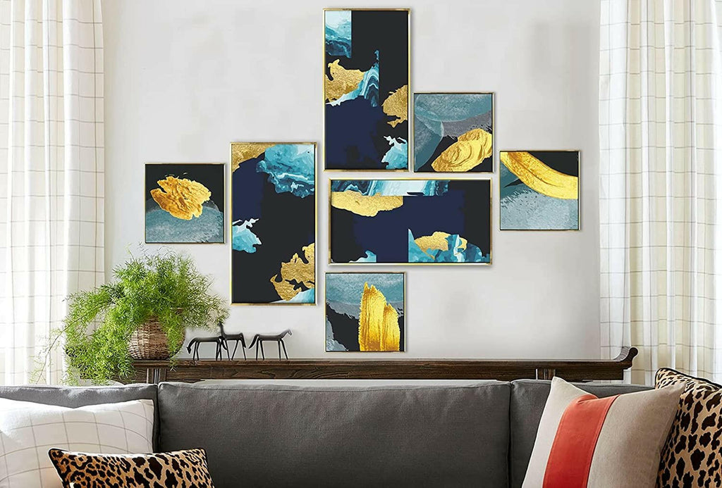 Abstract Floating Canvas Wall Art Painting