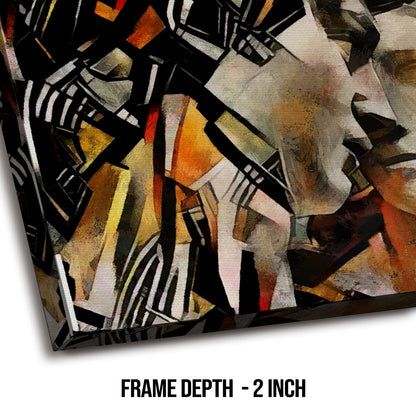 Guardians: Abstract Canvas Wall Art Painting 