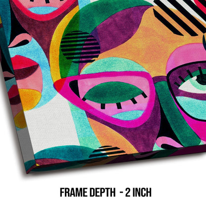 Abstract Canvas Wall Art Painting 