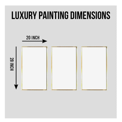 Abstract landscapes set with sunrise and sunset Canvas Painting for Home and office