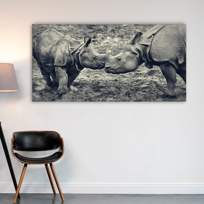 Affectionate Canvas Wall Art Painting