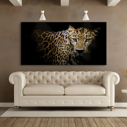 Sri Lankan Leopard Canvas Wall Art Painting