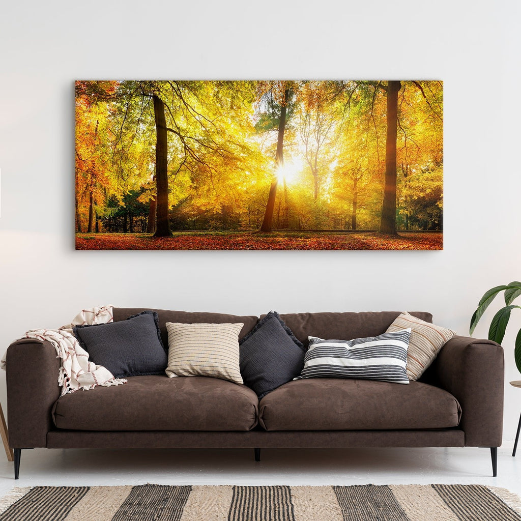 A Walk in the Woods Canvas Wall Art Paintings