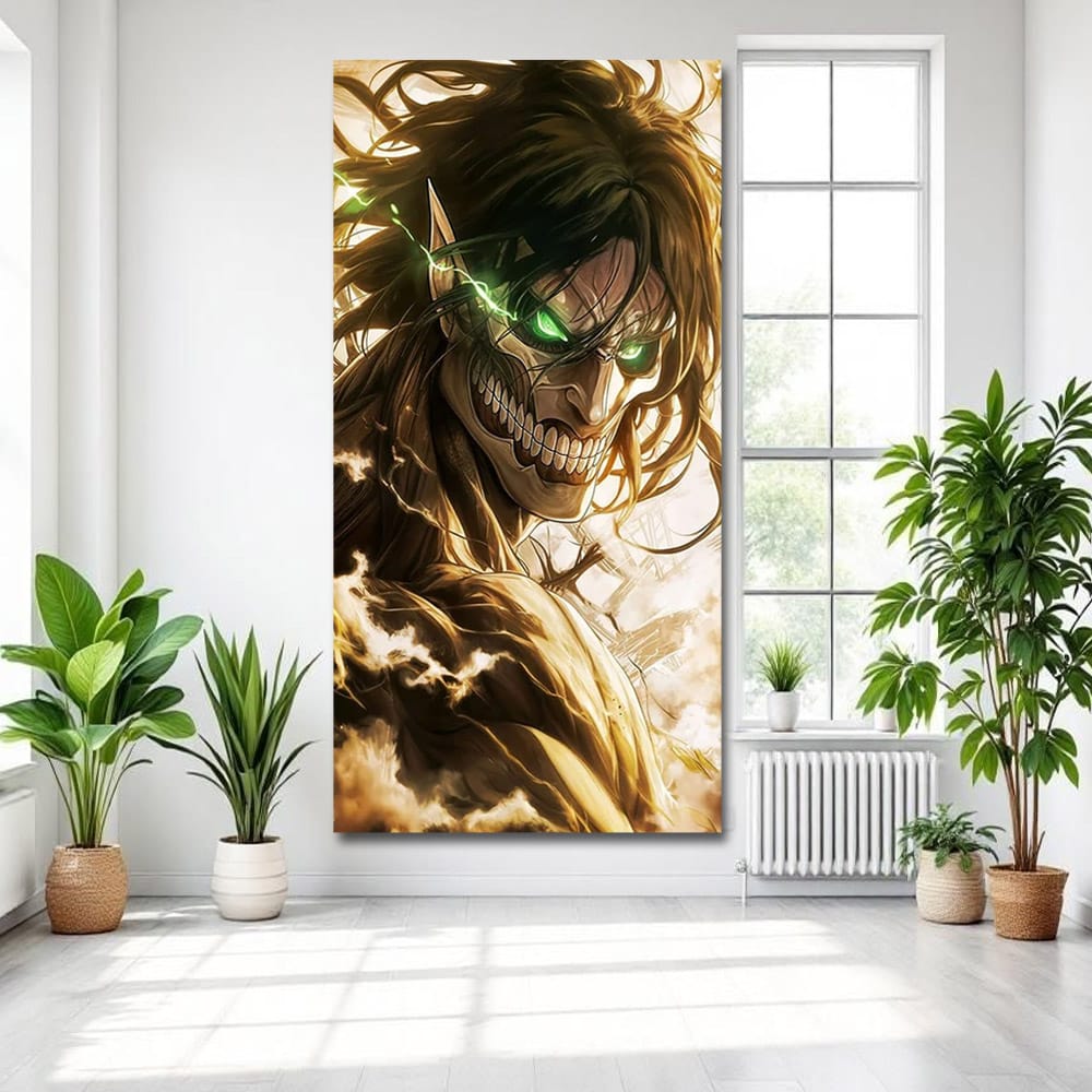 Attack on Titan Anime Canvas Wall Art For Bedroom And Home Decoration 