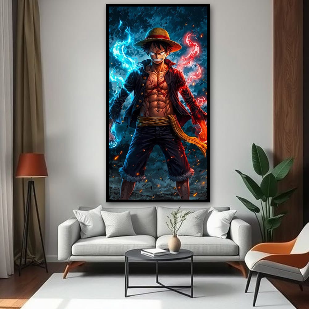 One Piece Luffy Anime Canvas Wall Art 