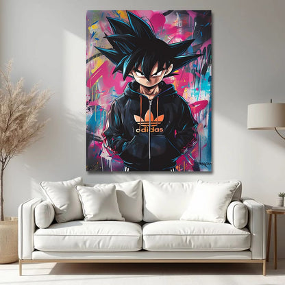 Son Goku Anime Canvas Wall Art 