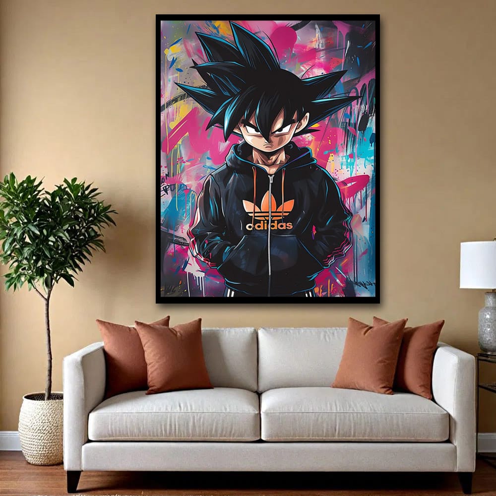 Son Goku Anime Canvas Wall Art 