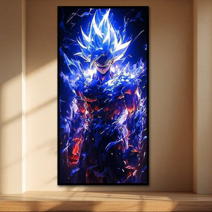 Goku Anime Canvas Wall Painting For Bedroom And Living Room Decor