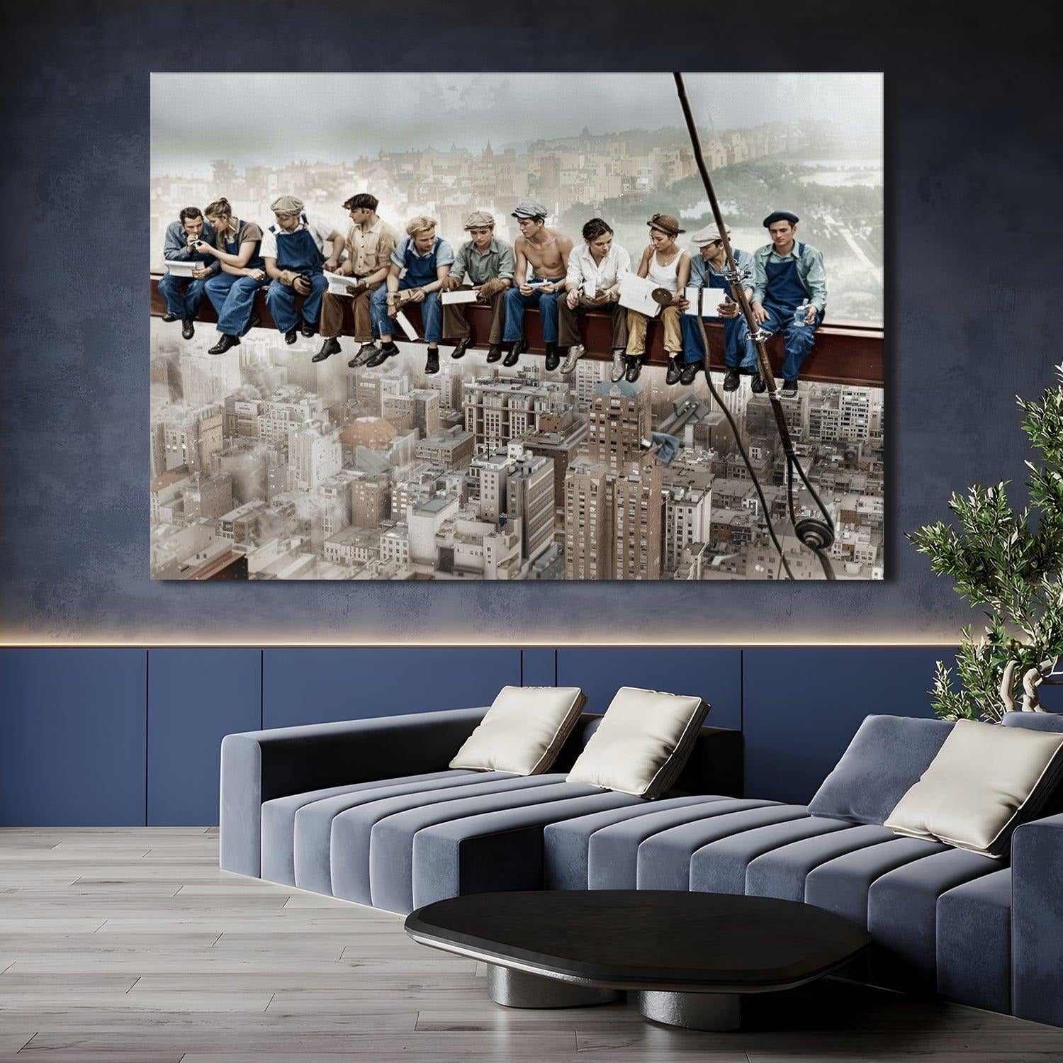 Lunch Atop a Skyscraper Wall Art 
