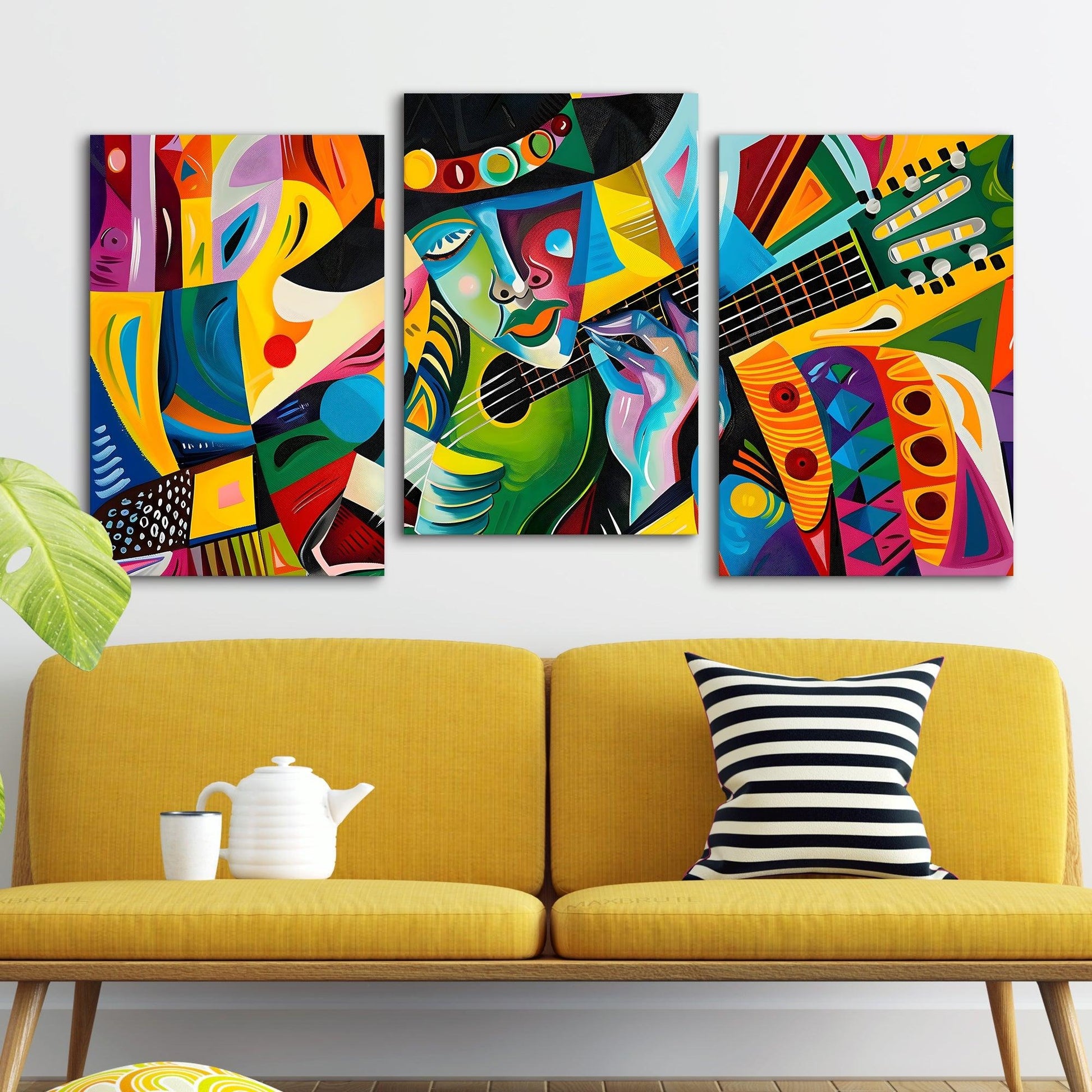 Vintage Jazz Trio Wall Art