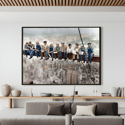Lunch Atop a Skyscraper Wall Art 