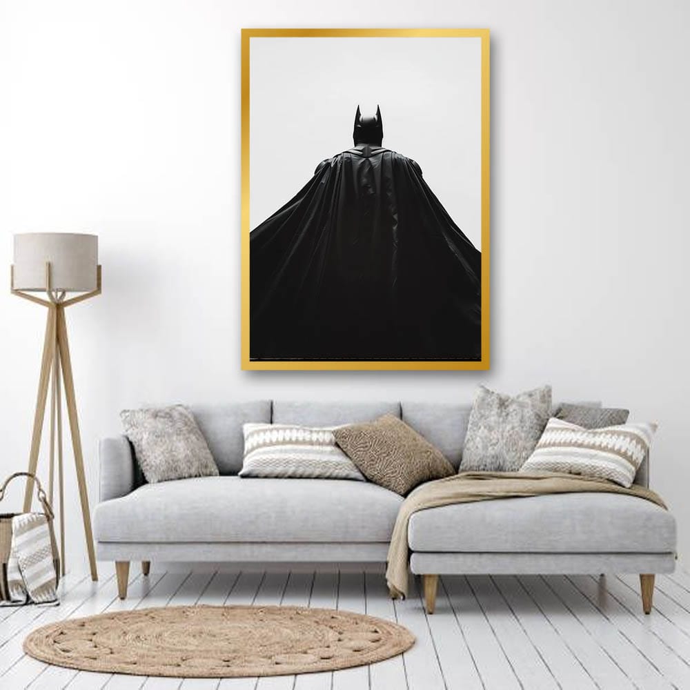 Batman Canvas Wall Painting For Living Room