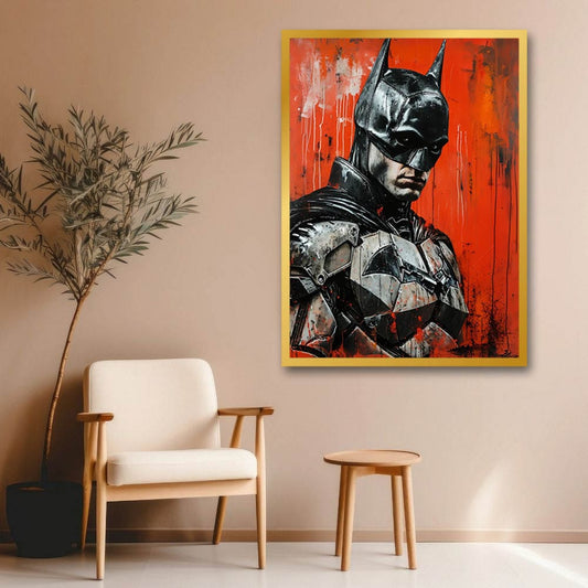 Batman Canvas Wall Painting For Home Decoration