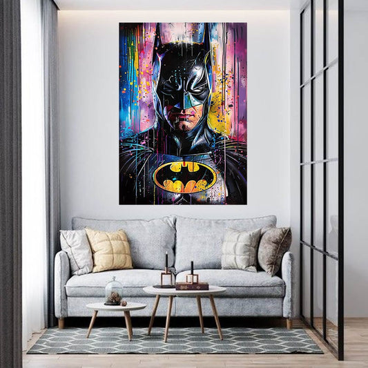 Batman Canvas Wall Painting