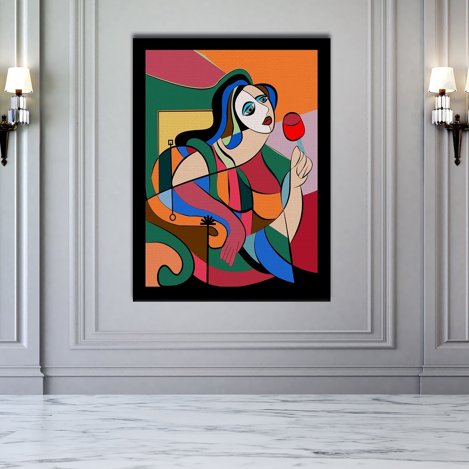 Opening Night Canvas Wall Art Painting 