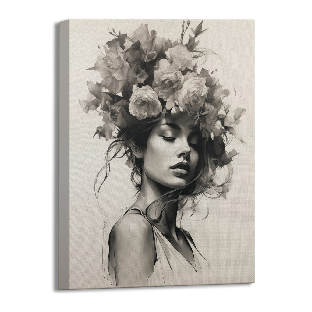 Rose of my life Canvas Wall Art Painting 