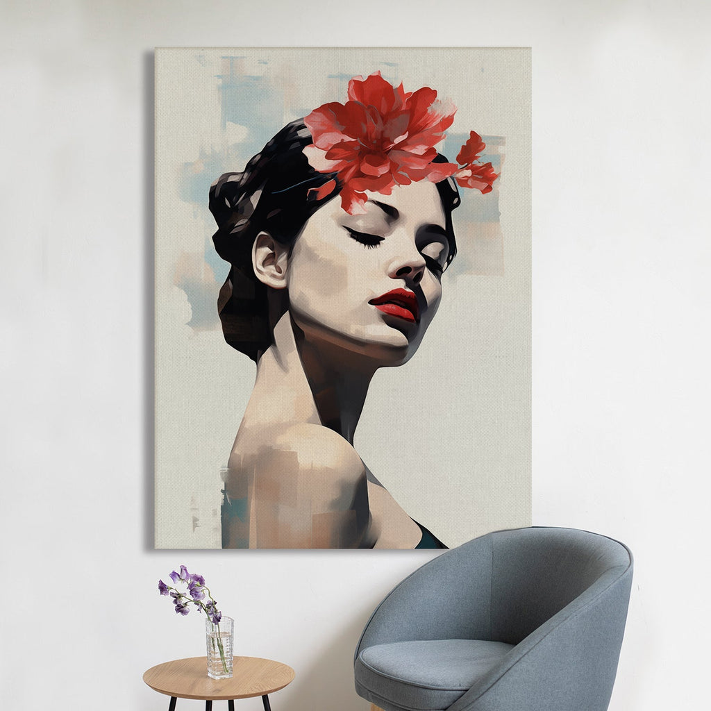 Boho Chic Canvas Wall Art Painting 