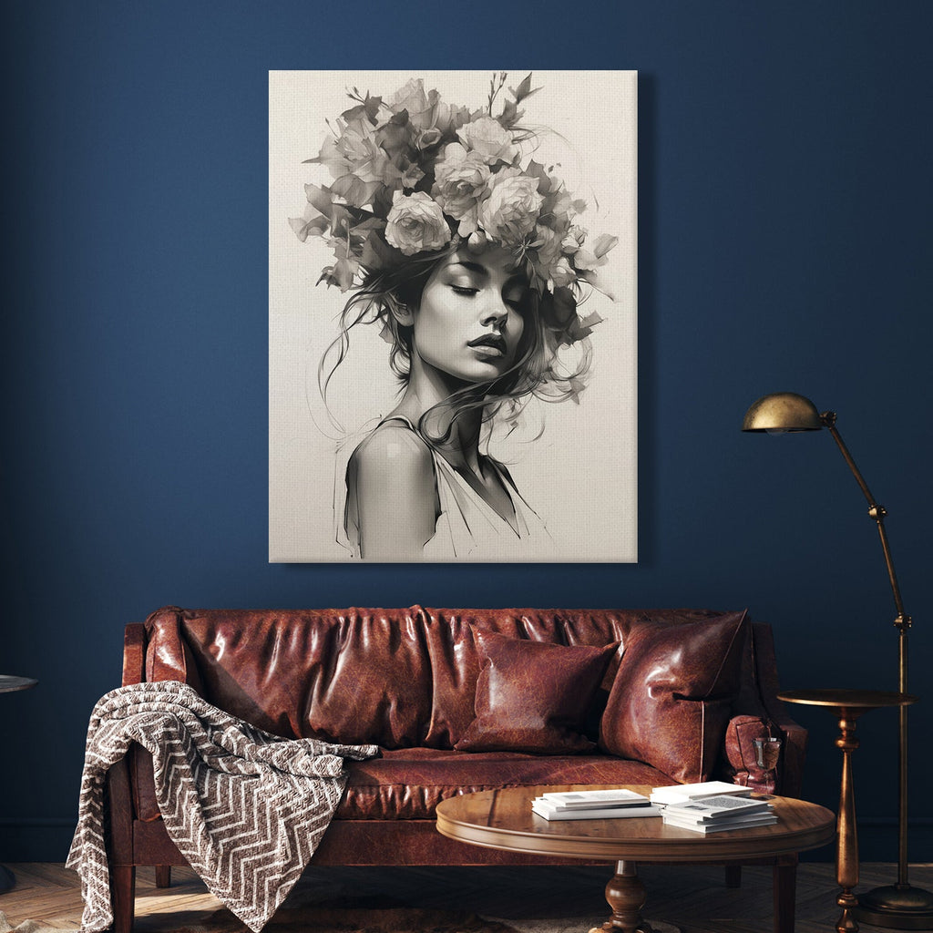 Rose of my life Canvas Wall Art Painting 
