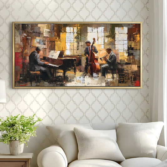 Vintage Jazz Trio Wall Art